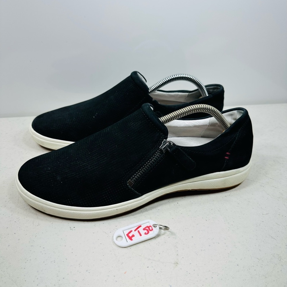 Josef Seibel Caren 22 Women's Loafers Shoes Size EU 41US 10-10,5 Nubuck EUC